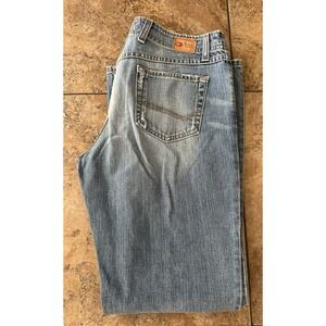 BKE Buckle Wendi Womens Denim Blue Jeans  31X31.5 Fit 32X31 Missing Front Button